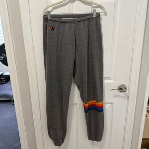 Grey Aviator Nation Sweatpants Men’s Large